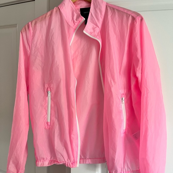 Electric pink forever 21 windbreaker! - Picture 1 of 2